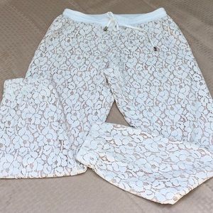 BARlll LACE OVERLAY PANTS